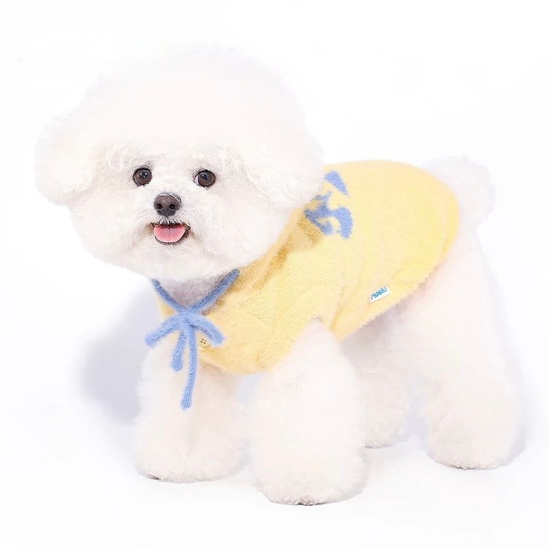 Macaron Mink Hoodie Vest