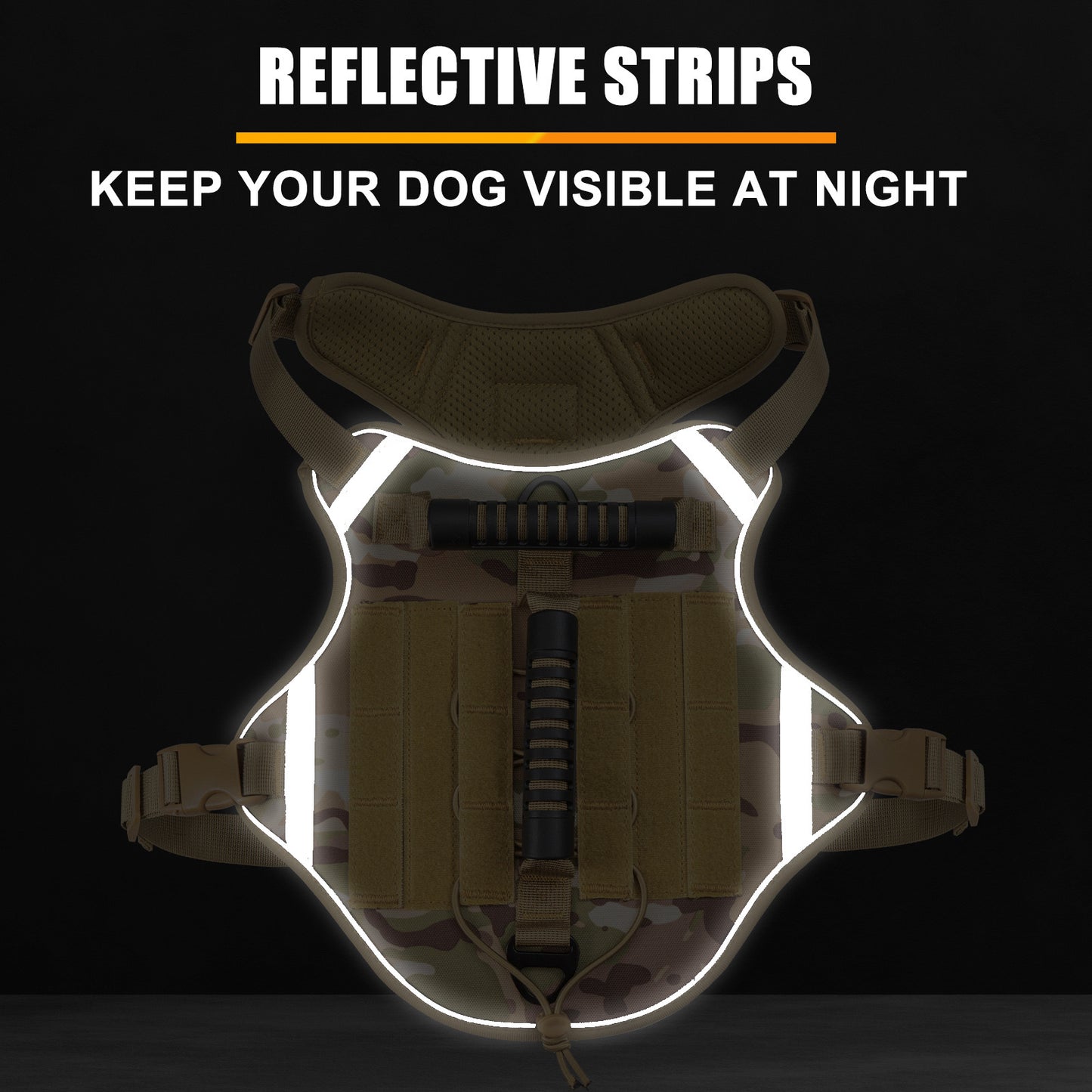 TactiPup Breathable Tactical Harness