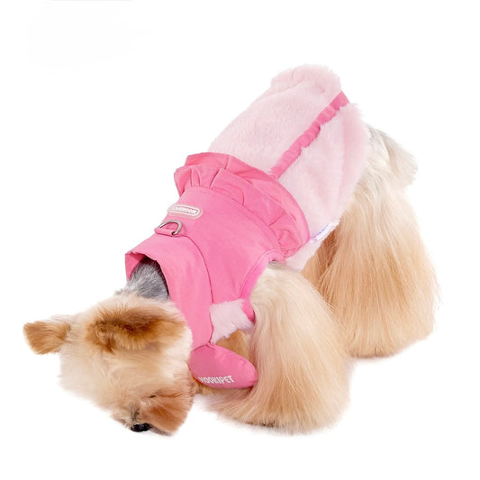 Cloud Ruffle Fur Vest