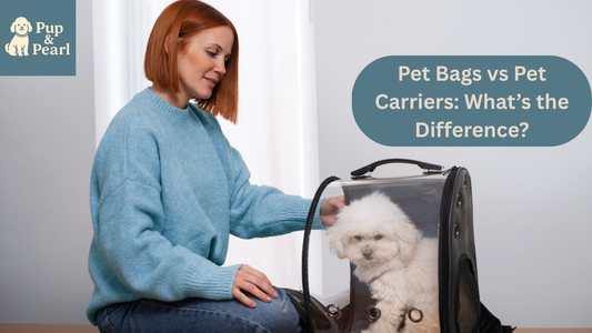 Learn the real difference between pet bags and carriers with PupandPearl. Find the safest, most stylish option for your pet’s travel needs!