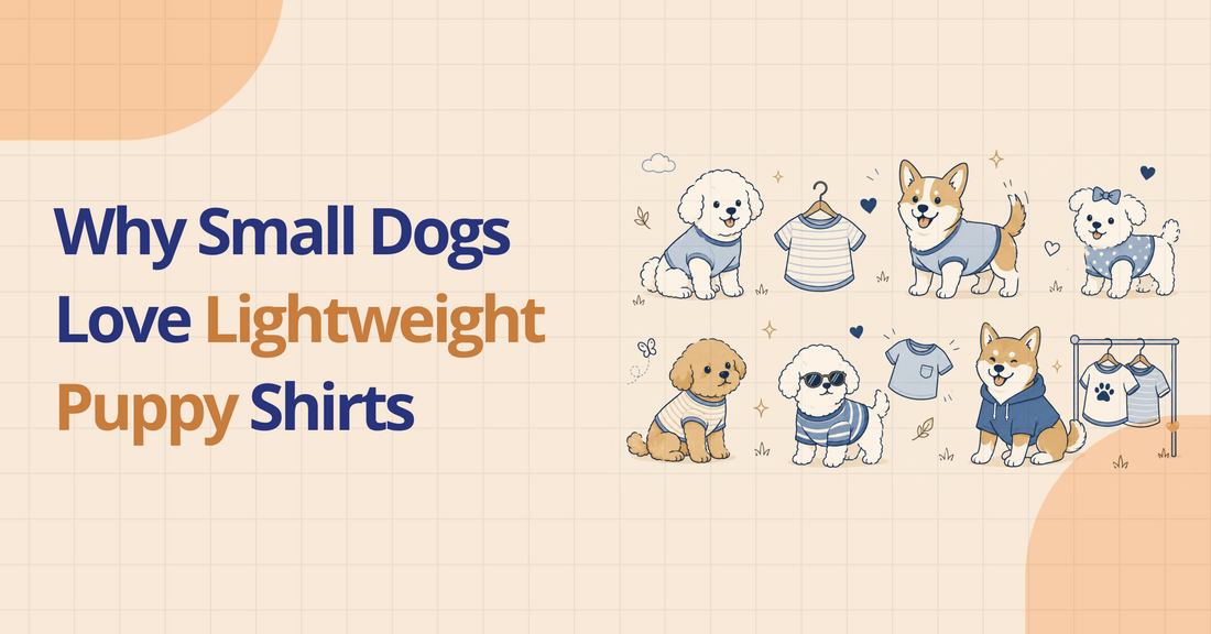 Why Small Dogs Love Lightweight Puppy Shirts