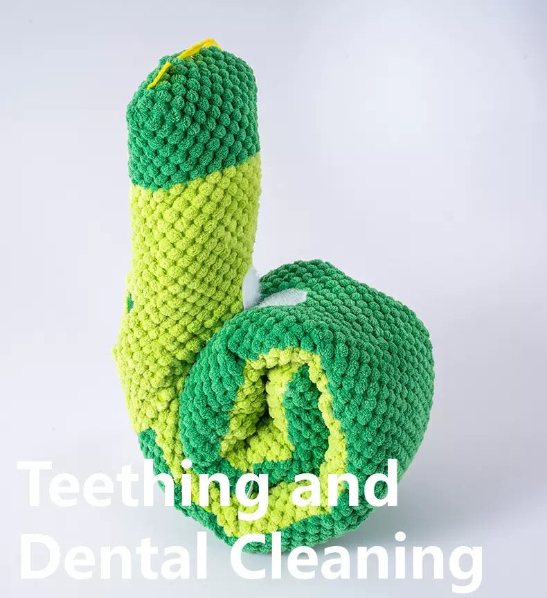 Interactive Plush Snuffle Toy with Sound — Durable &
Chew-Friendly