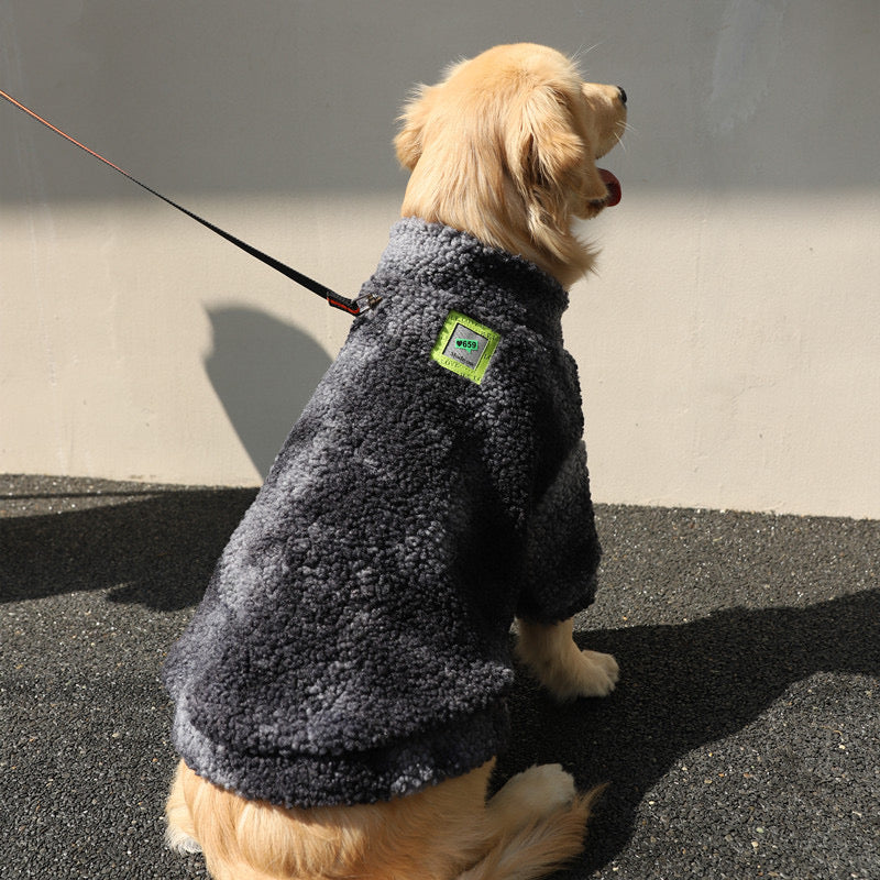 Tie-Dye Lamb Fleece
Coat - For Large Dogs