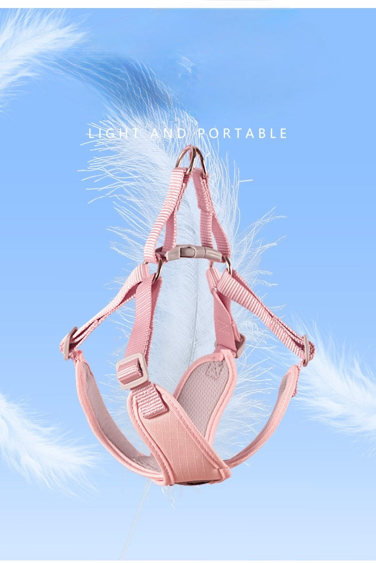 NylonComfort Dog Harness & Leash Set