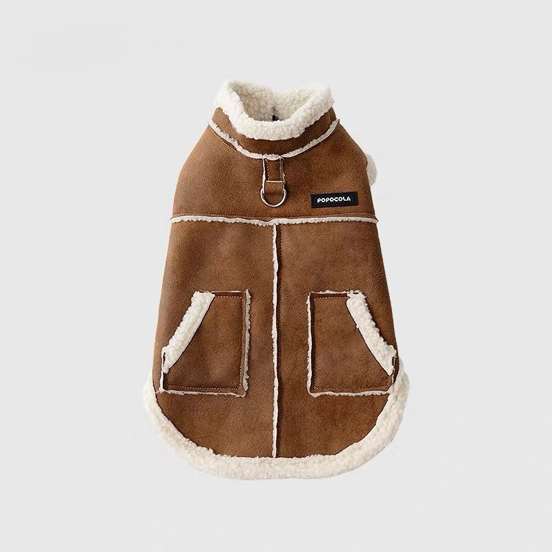 Cozy Winter Dog
Clothes - Vest & Cotton Jacket for Small and Medium Pets