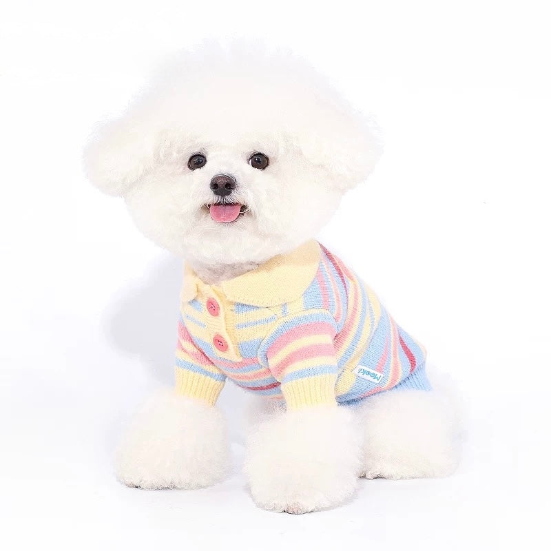 Macaron Stripe Sweater