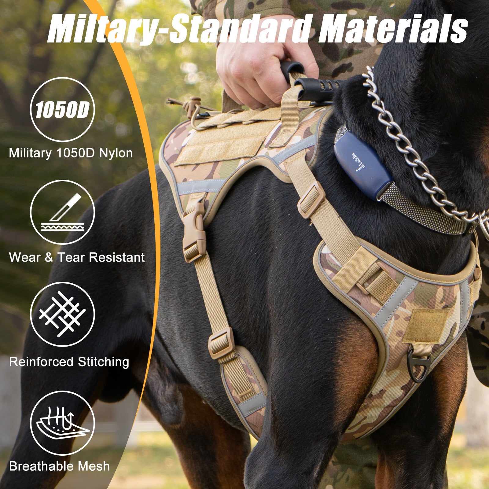 TactiPup Breathable Tactical Harness