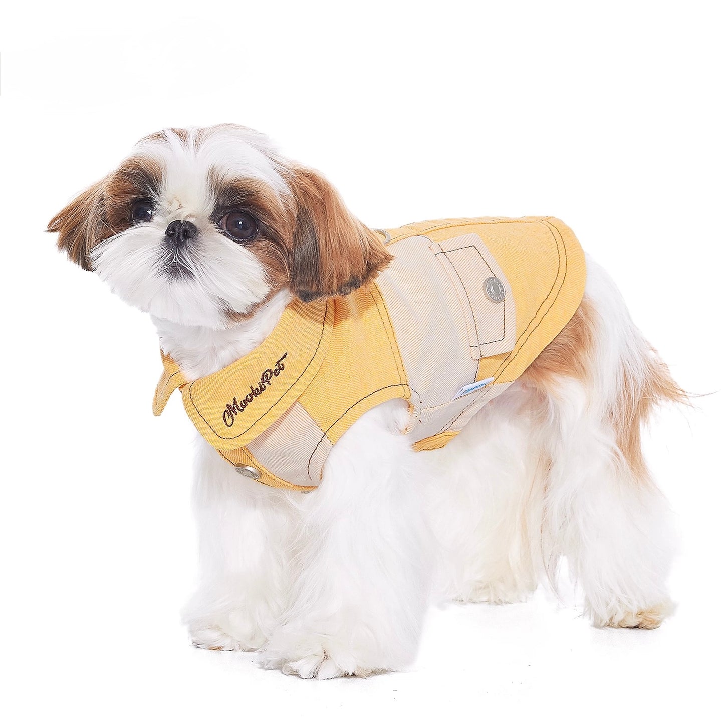 Two-Tone Denim Traction Vest