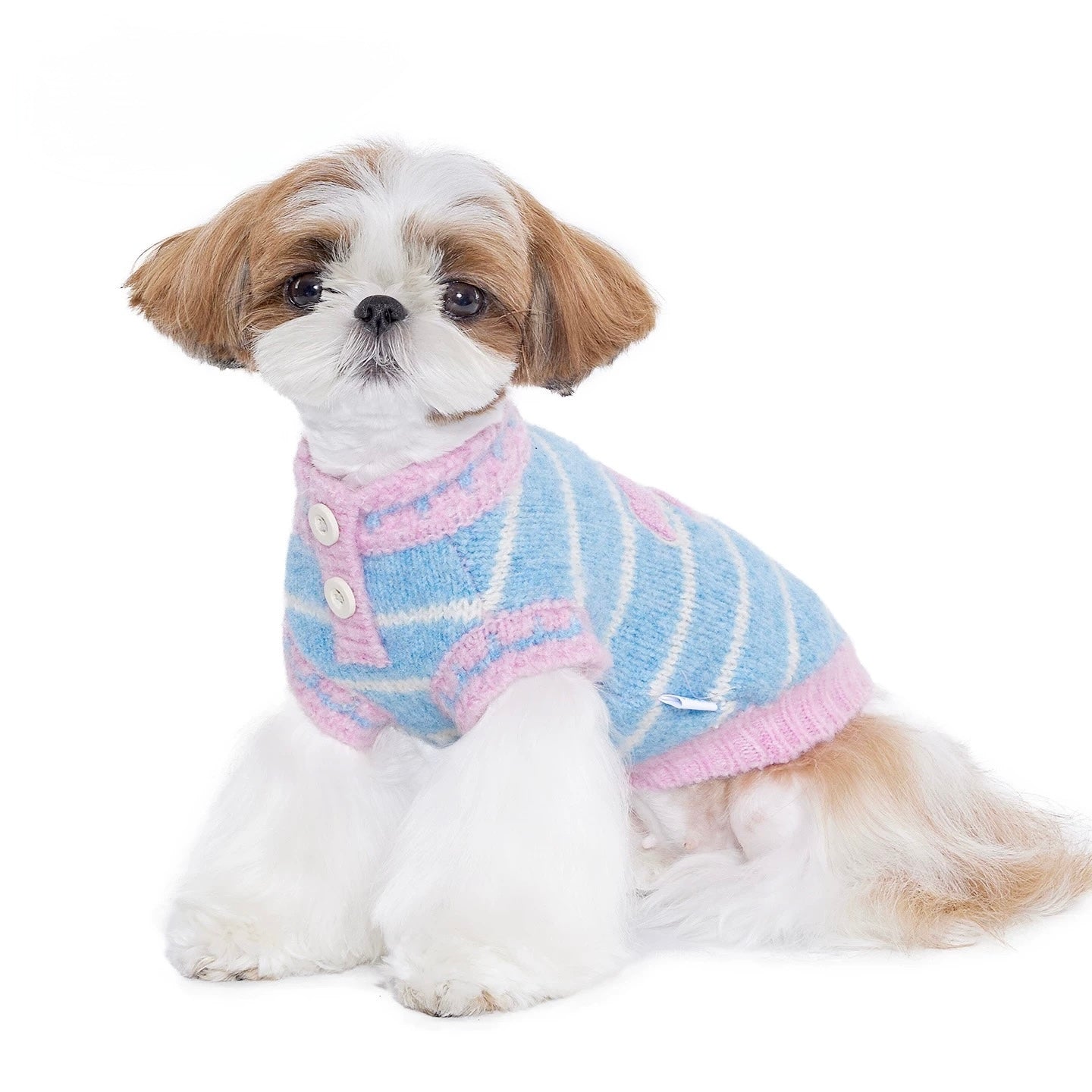 Pastel Cocoon Sweater Vest