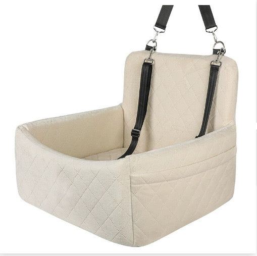Deluxe Car Dog Seat
- Cozy, Safe & Travel-
Ready Pet Nest for Front or Back Seat