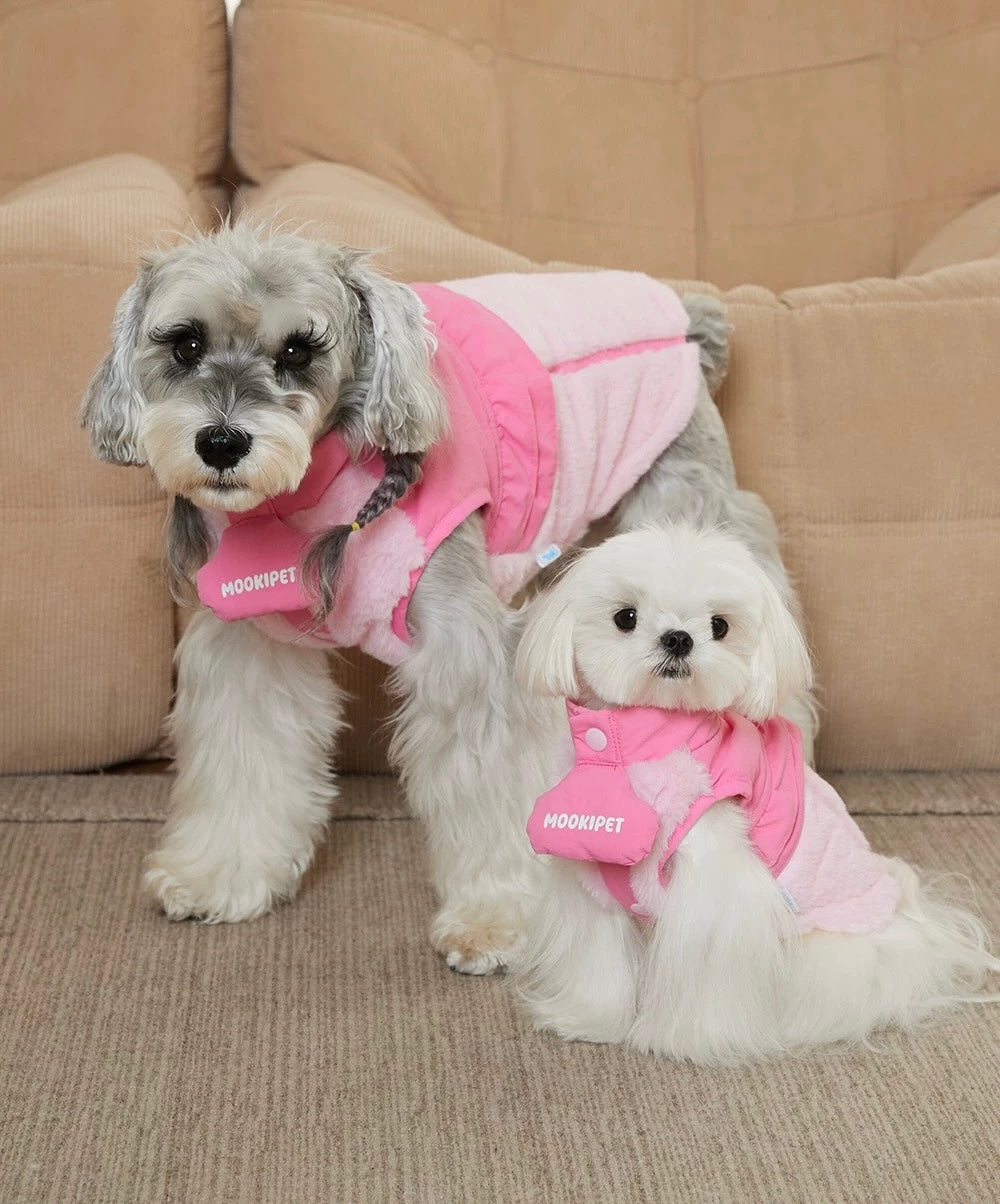 Cloud Ruffle Fur Vest