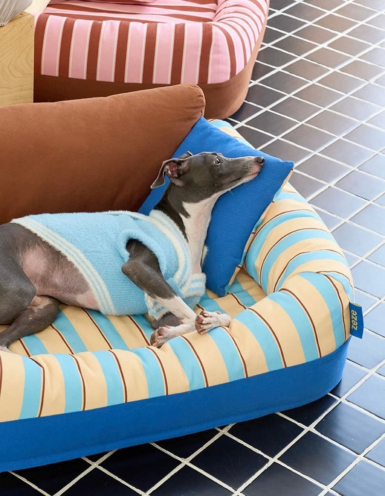 Macaron Cozy Spot for pets showing product design