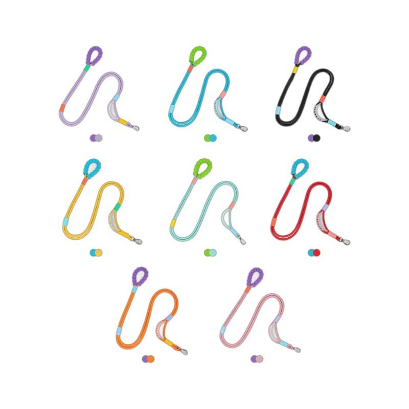 Candy-Colored Dog Leash
- Anti-Pull, Escape-Proof
Walking Lead for Small, Medium & Large Dogs