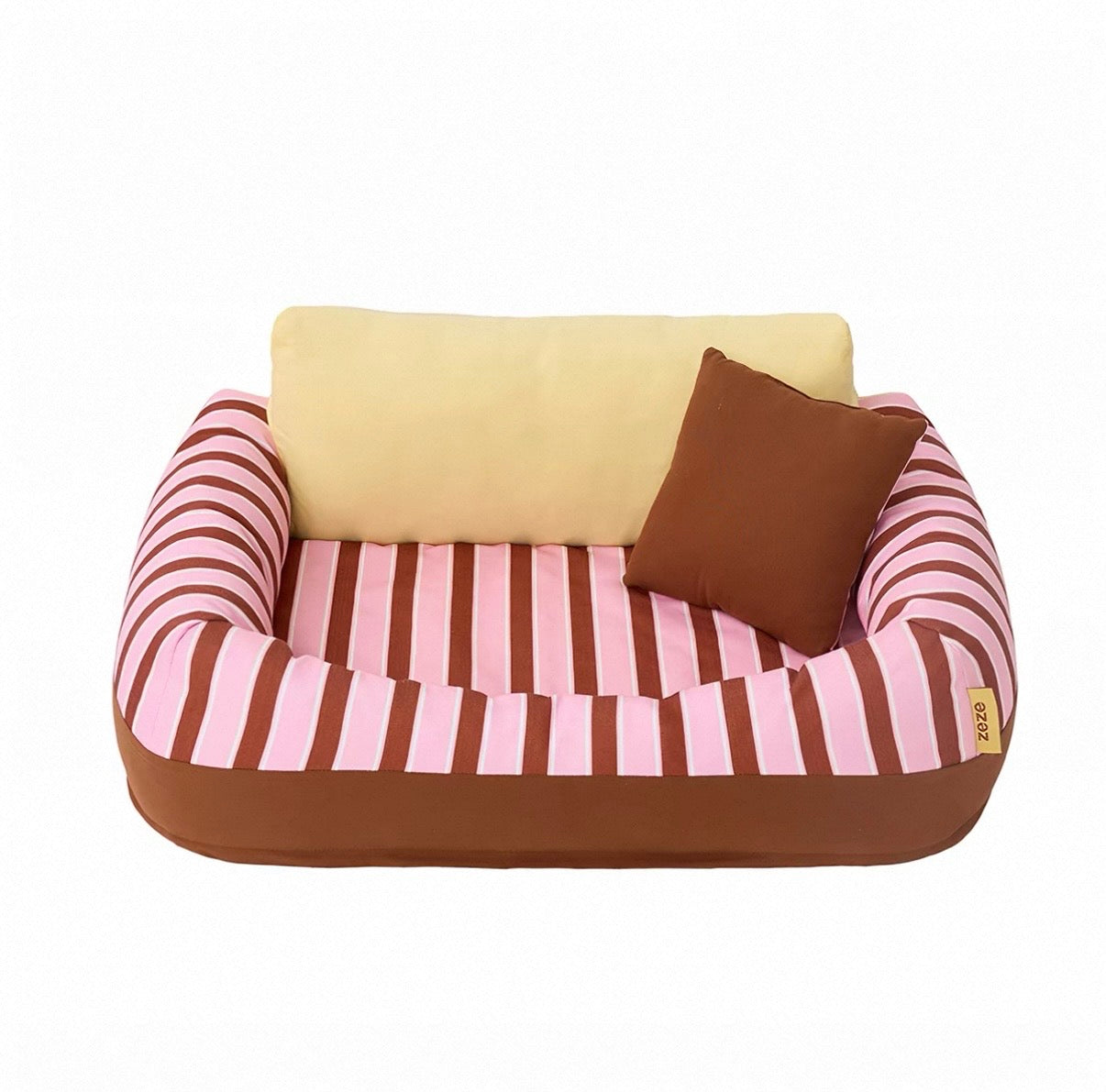 Macaron Cozy Spot for pets showing side profile and structure