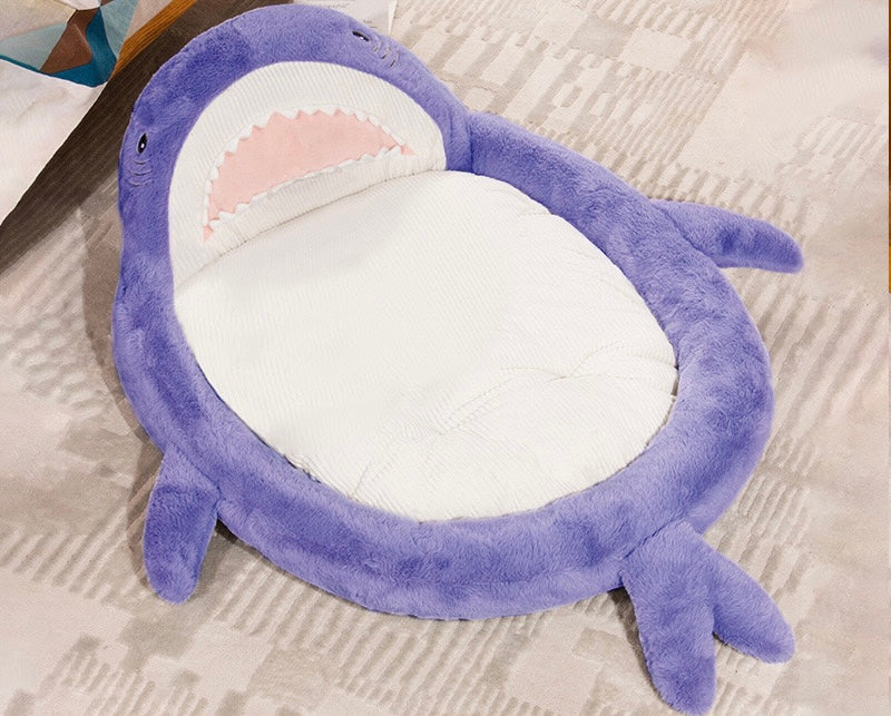 Cozy Shark Pet Nest For Dog & Cat