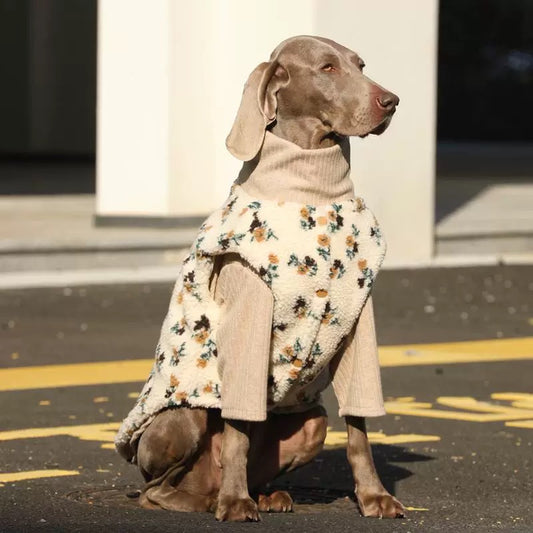 Winter Warm Fleece Vest for Small, Medium & Large Dogs - Lamb Wool Pet Jacket