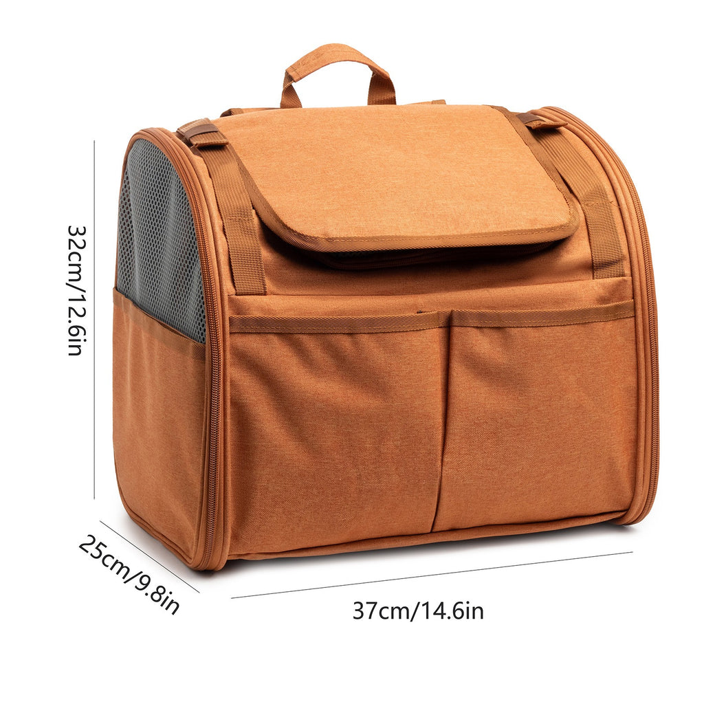 Space Capsule Pet
Backpack - Breathable, Portable & Spacious