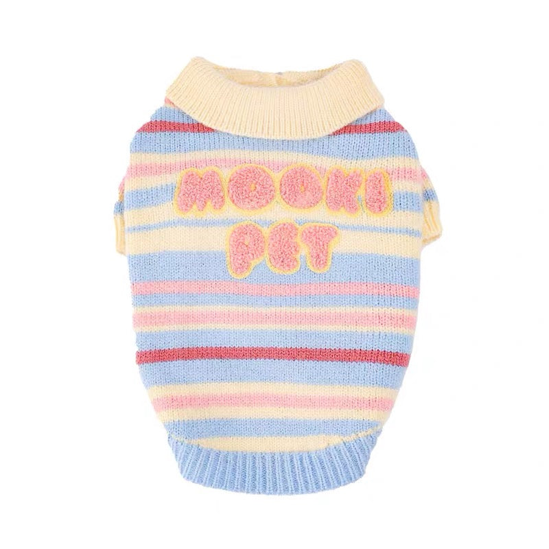 Macaron Stripe Sweater