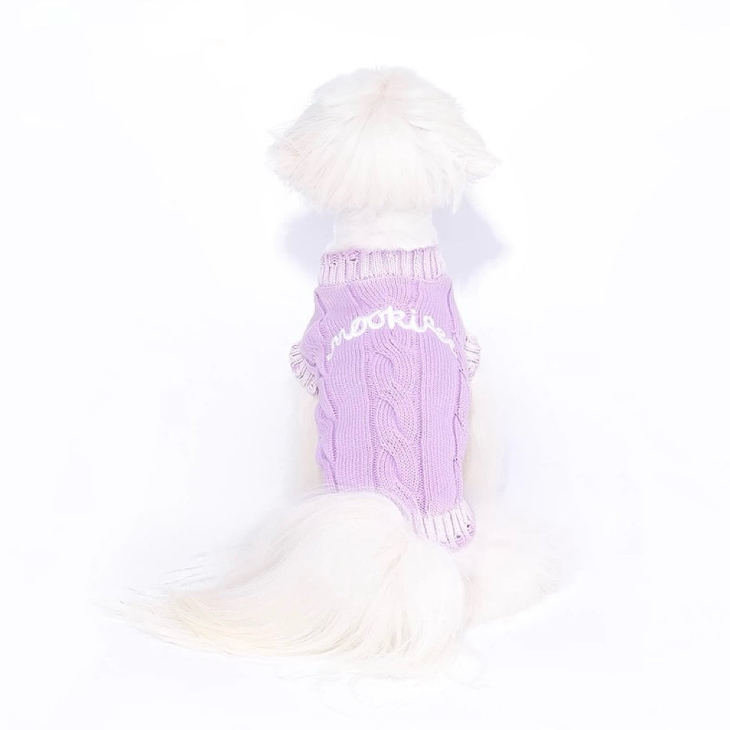 Washed Twisted Knit Vest