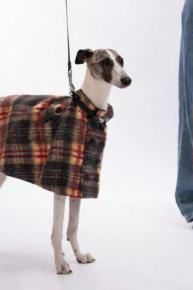 TAORAE Plaid Pet Cloak