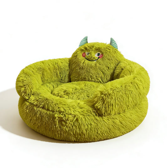 Plush Monster Bed