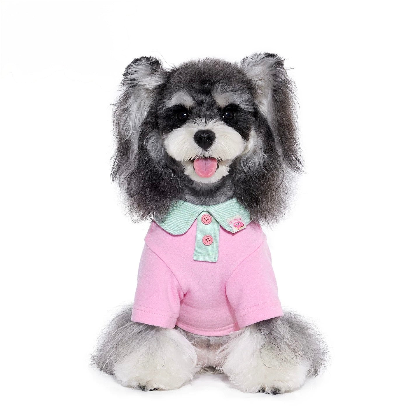 Faux Layered Fleece Strap Tee