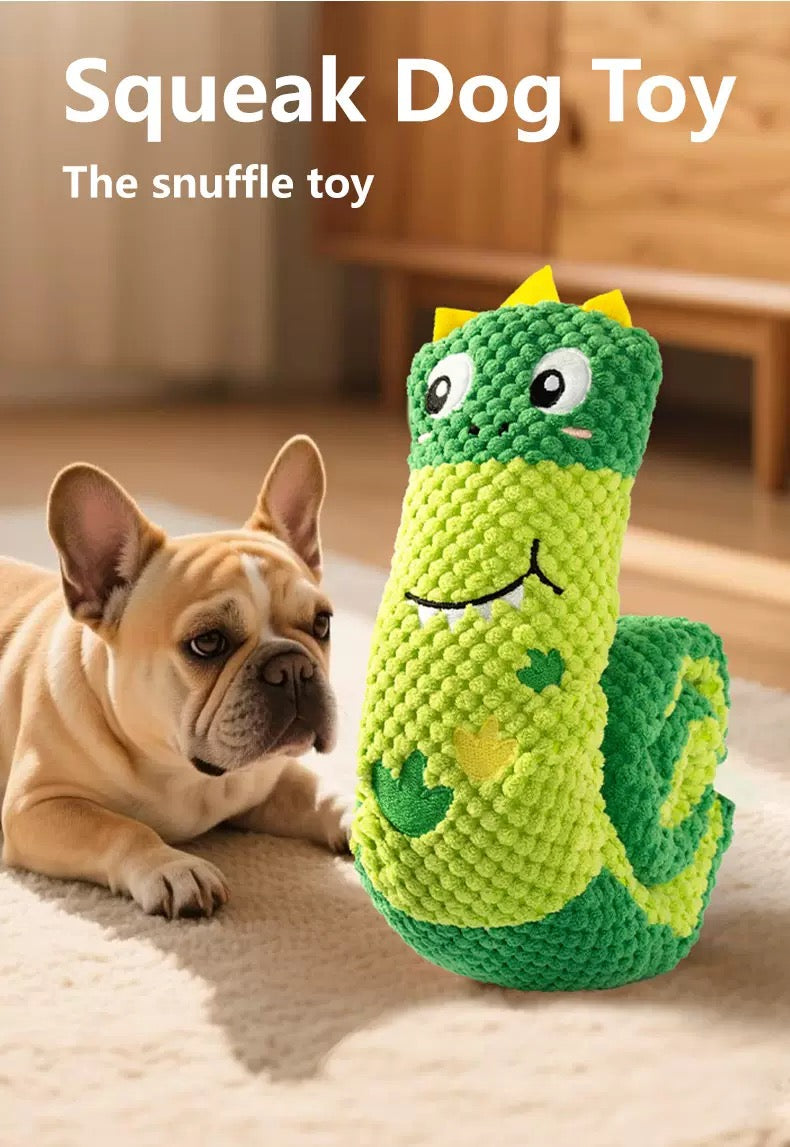 Interactive Plush Snuffle Toy with Sound — Durable &
Chew-Friendly