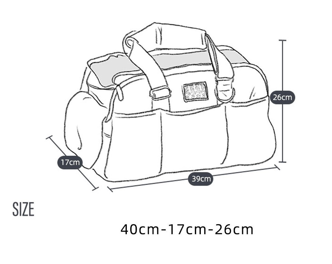 Comfortable Pet Carrier Striped & Ventilated