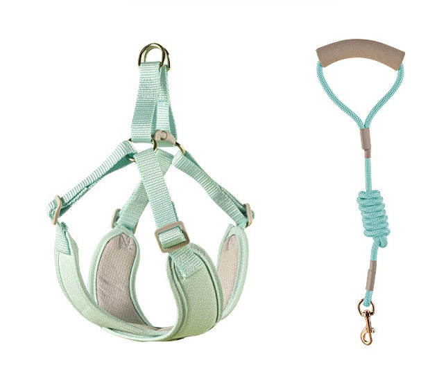 NylonComfort Dog Harness & Leash Set