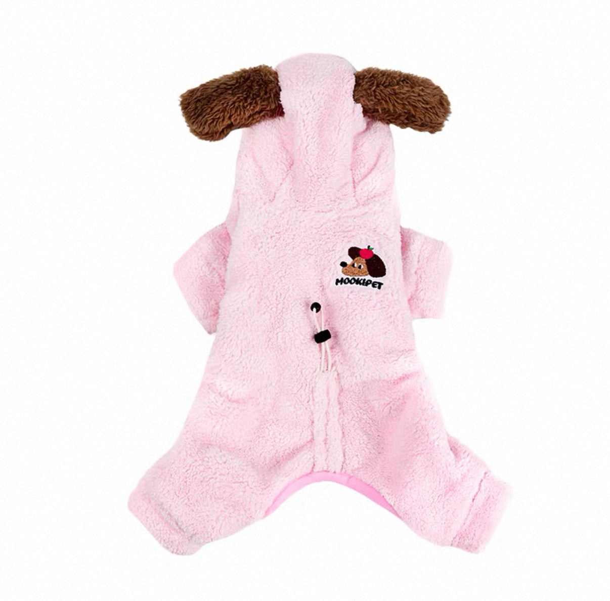 Pink Brown Pet Jumpsuit
