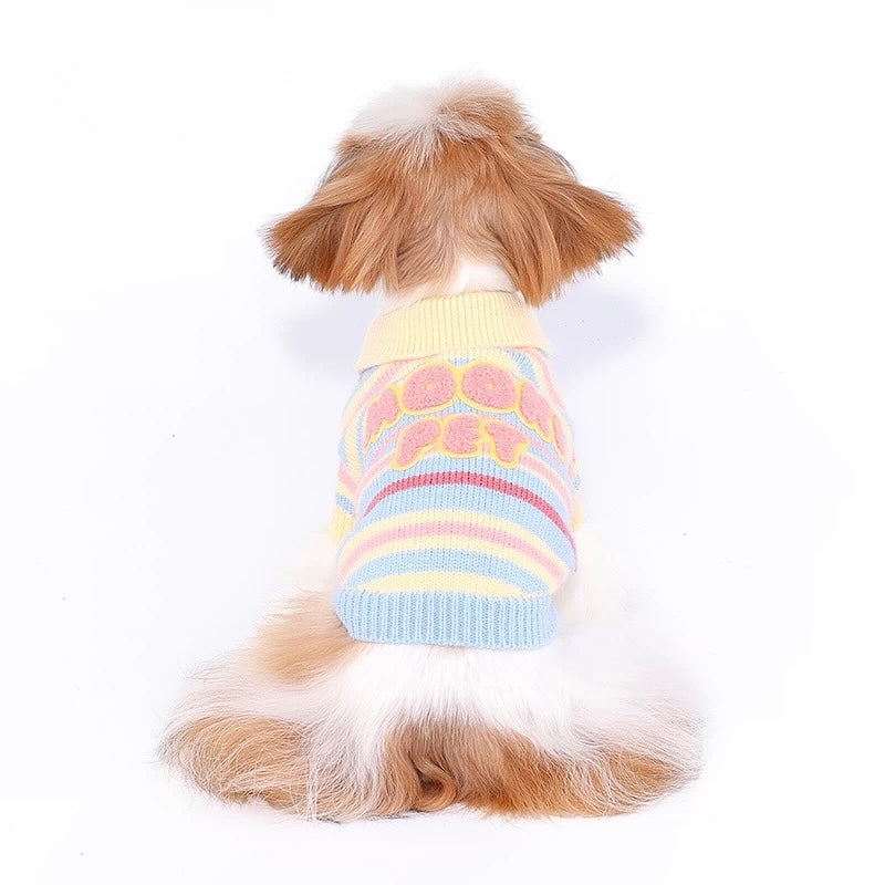 Macaron Stripe Sweater