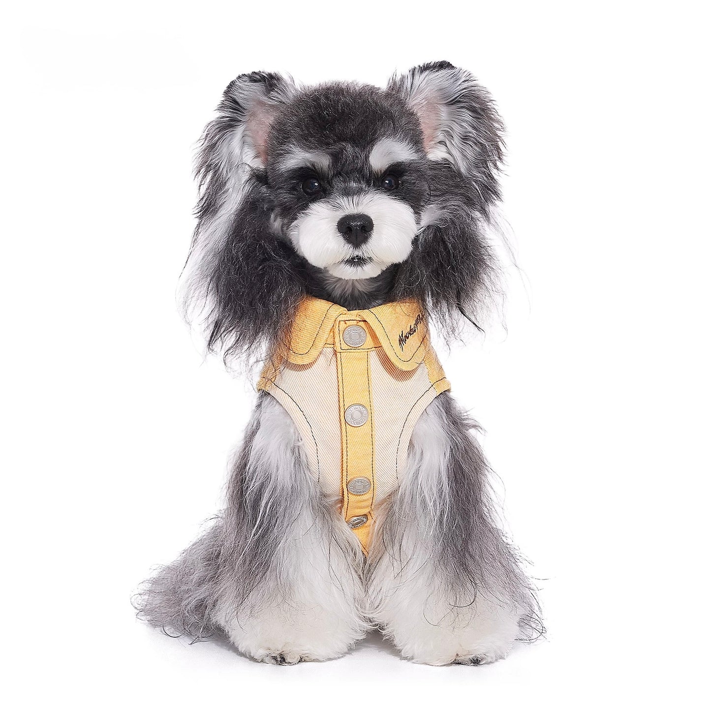 Two-Tone Denim Traction Vest