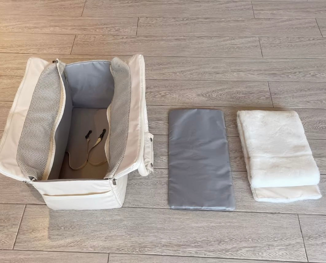 Outdoor Pet Travel Bag Cotton, Spacious, Crossbody Design