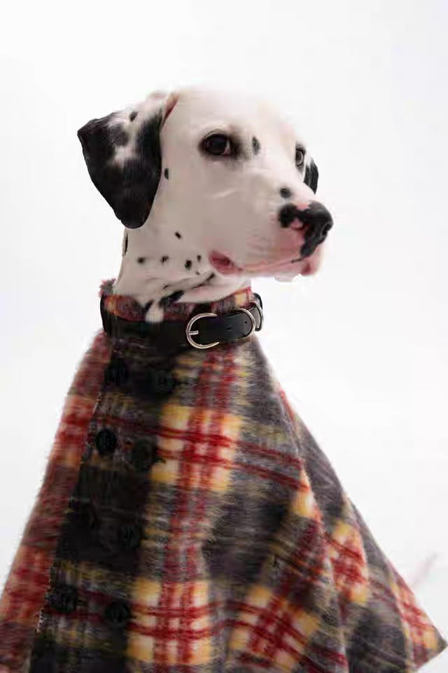 TAORAE Plaid Pet Cloak