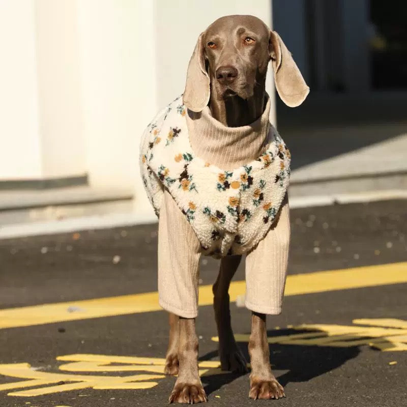 Winter Warm Fleece Vest for Small, Medium & Large Dogs - Lamb Wool Pet Jacket