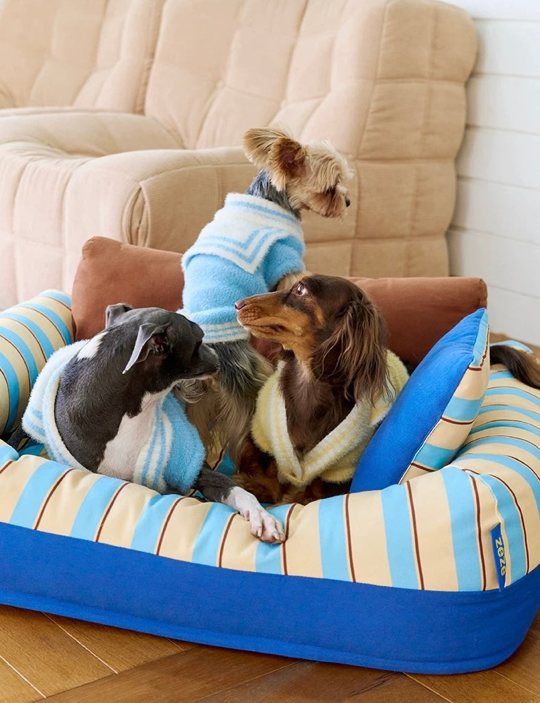 Macaron Cozy Spot for pets highlighting material texture and details