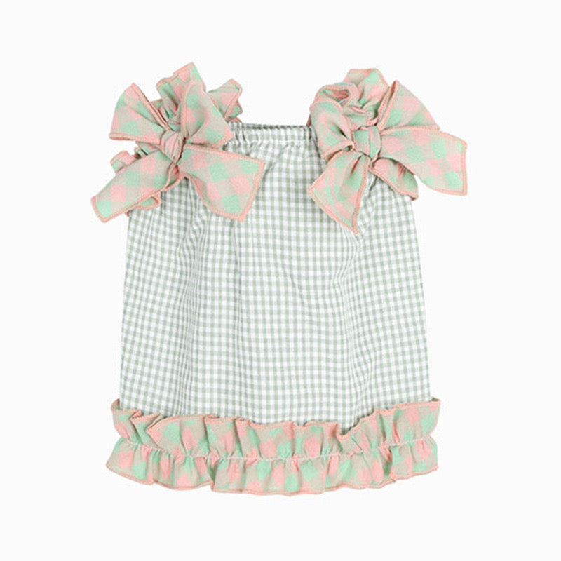 Plaid Dog Vest - Stylish Pet Clothing for Small to Medium Dogs