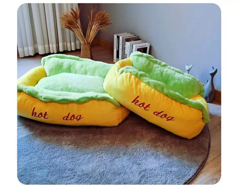 Hot Dog Pet Bed