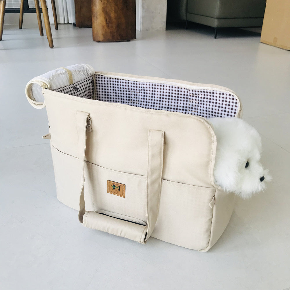 Canvas Pet Travel Tote