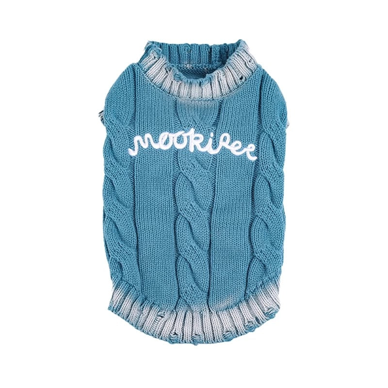 Washed Twisted Knit Vest