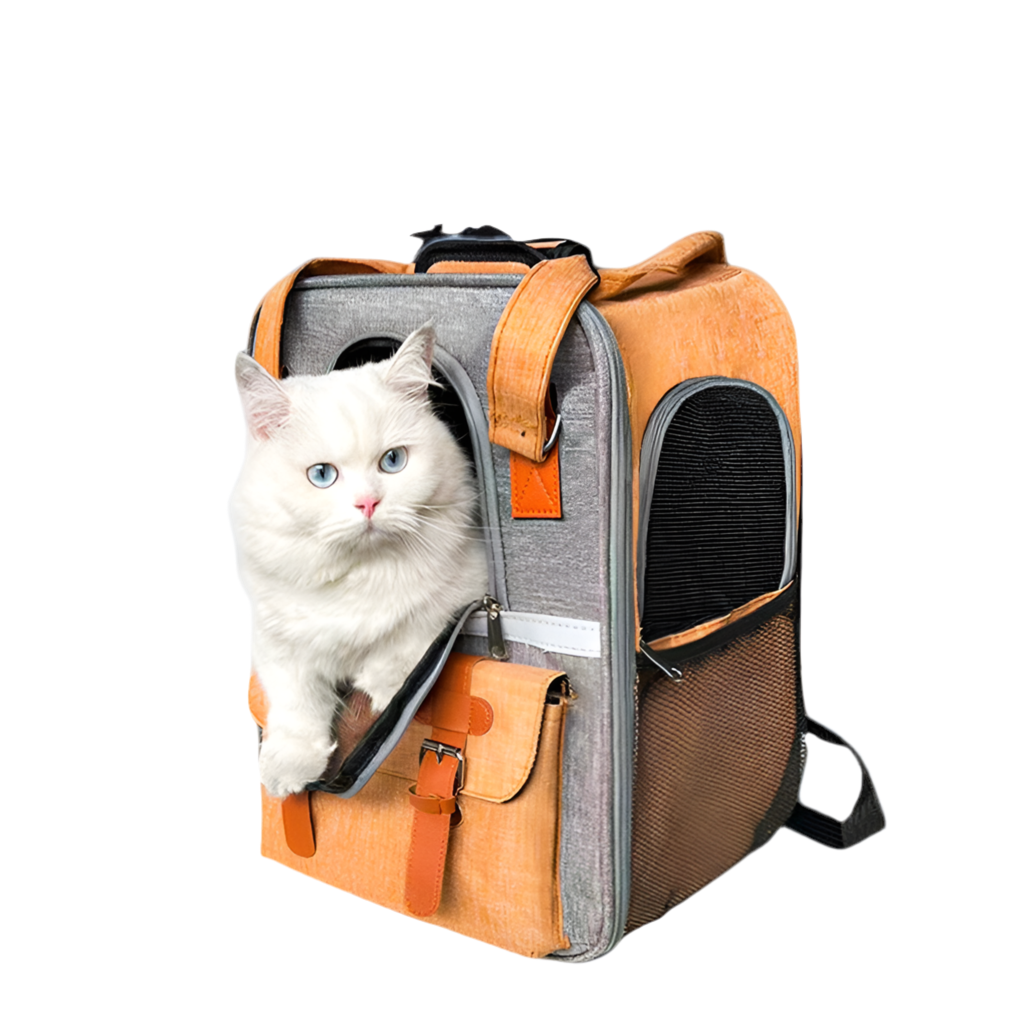 Portable Large-Capacity Pet Carrier for Outdoor Use - Shoulder & Handheld Pet Bag