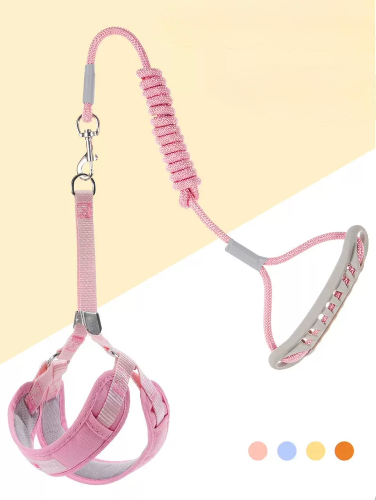 Breathable Pet Harness
Leash Set - Adjustable Dog Chest Strap