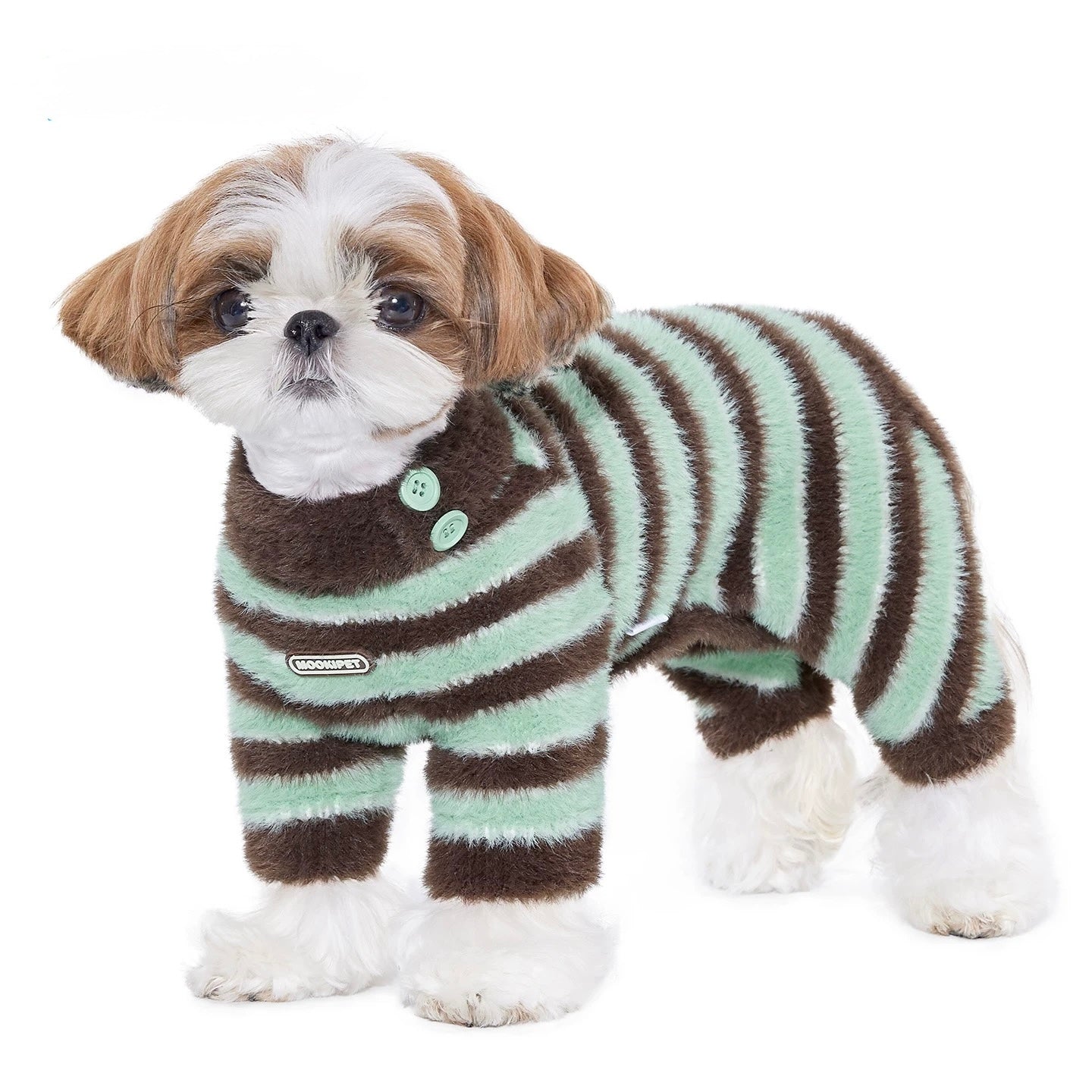 Striped Pet Jumpsuit