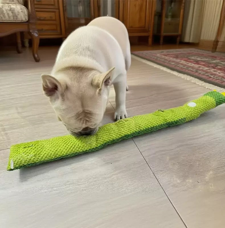 Interactive Plush Snuffle Toy with Sound — Durable &
Chew-Friendly