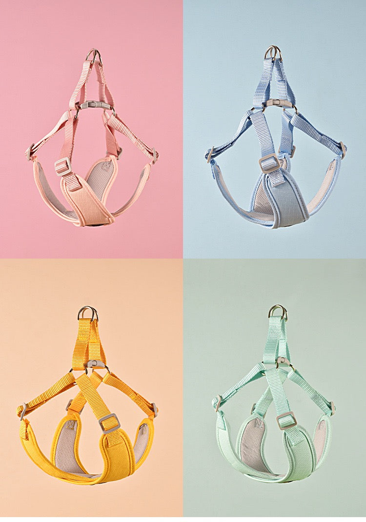 NylonComfort Dog Harness & Leash Set