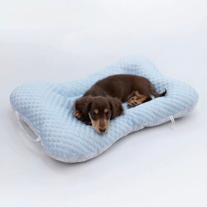 Pet Cooling Mat - Summer Chill Pad, NonStick Hair, Breathable Bed for Cats and Dogs