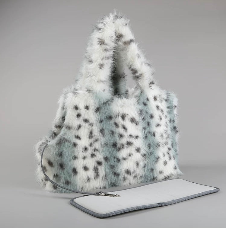 Leopard Plush Carrier