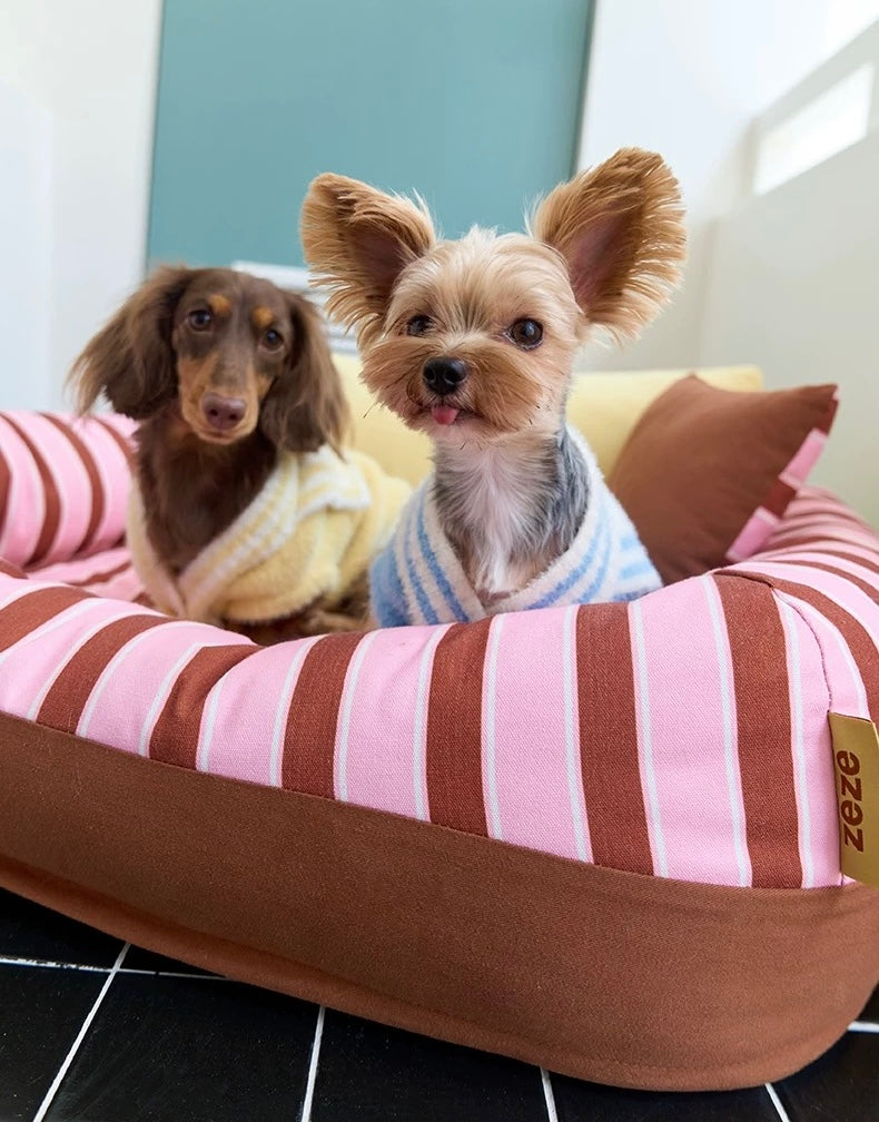 Macaron Cozy Spot for pets showing product design