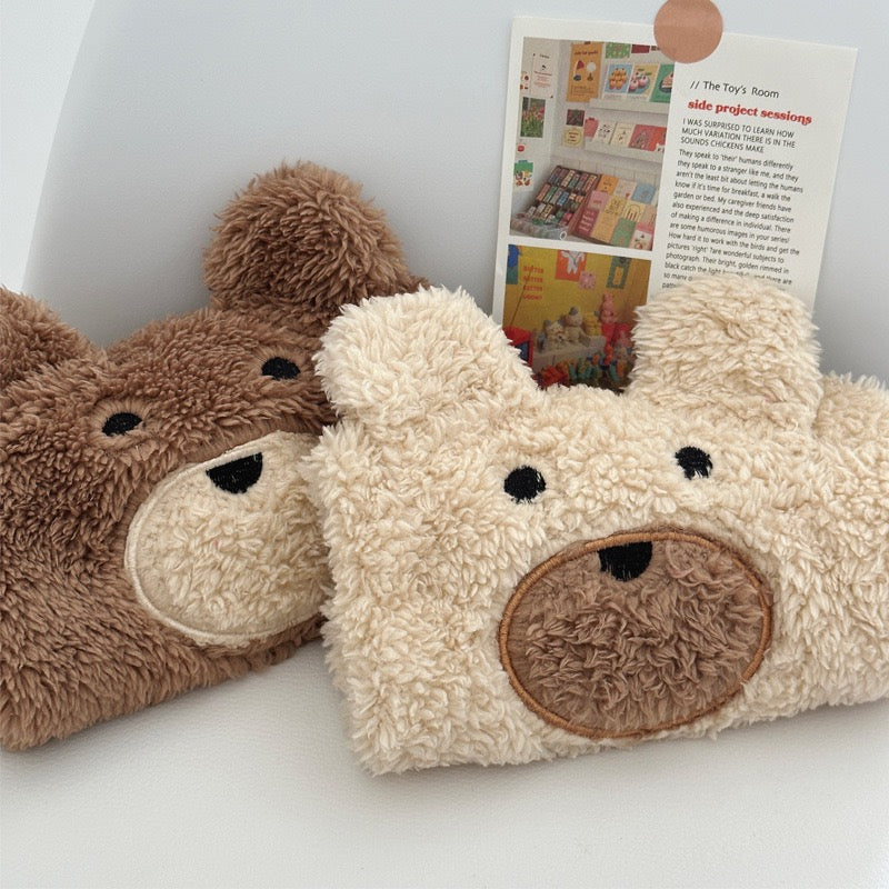 Winter Fleece Lined Warm Teddy Bear Outfit for Dogs Cute Pet Clothing