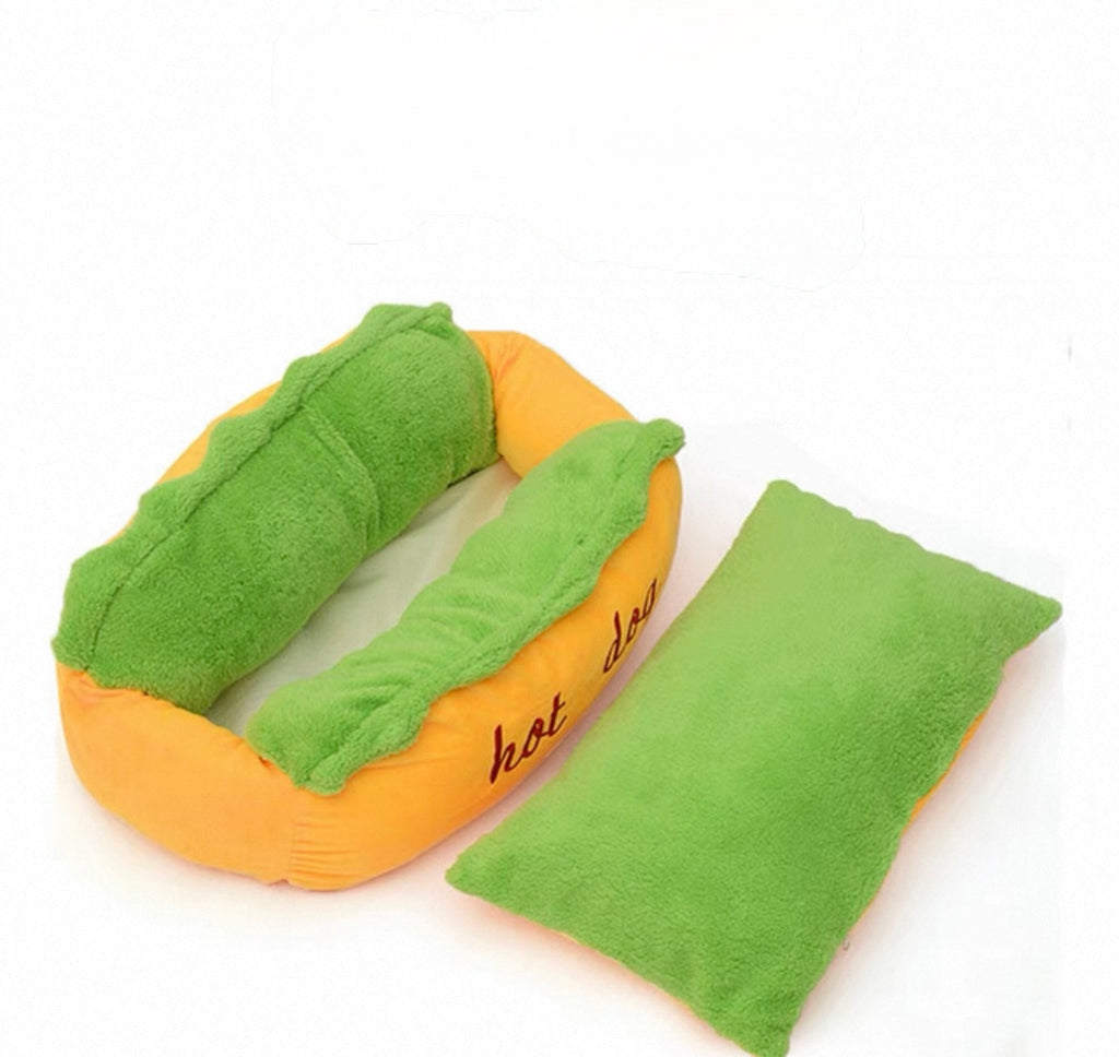 Hot Dog Pet Bed